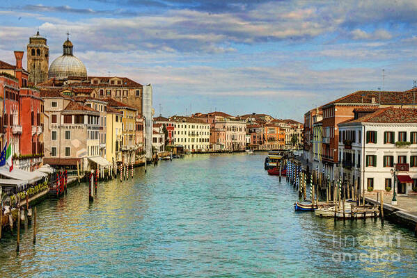 Europe Art Print featuring the photograph Canals of Venice by Crystal Nederman
