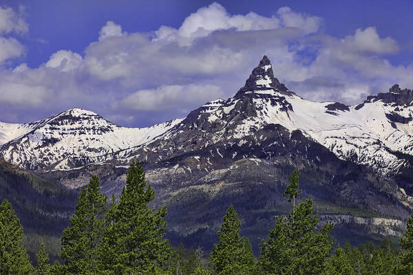 Mountains Art Print featuring the photograph Chief Joseph by Mark Harrington