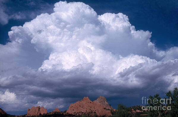 Weather Art Print featuring the photograph Cumulonimbus Cloud by Science Source