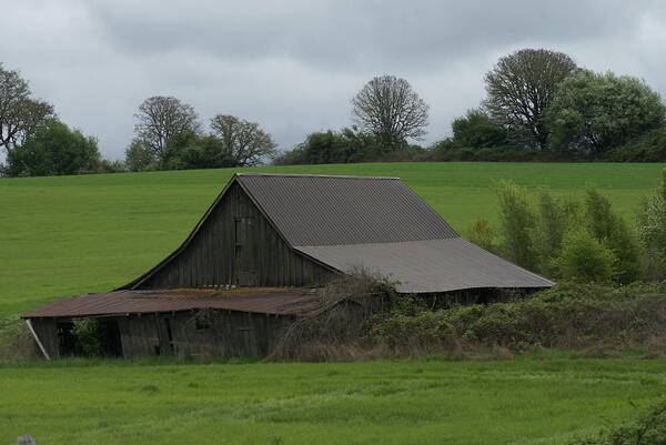 Barns Art Print featuring the photograph Days Gone By by Jerry Cahill