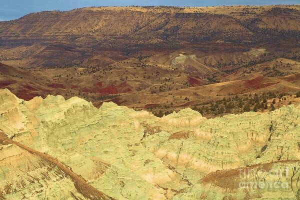 John Day Fossil Beds National Monument Art Print featuring the photograph Double Rainbows by Adam Jewell