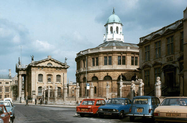 Architecture Art Print featuring the photograph England: Oxford University by Granger