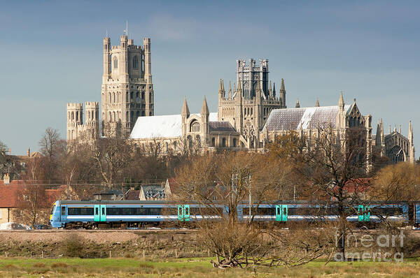 Anglia Art Print featuring the photograph English Train by Andrew Michael