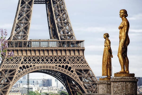 Paris Art Print featuring the photograph Femmes Parisienne by Joachim G Pinkawa