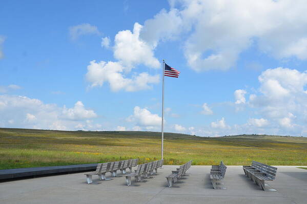 9 11 Art Print featuring the photograph Flight 93 Memorial by Randy J Heath