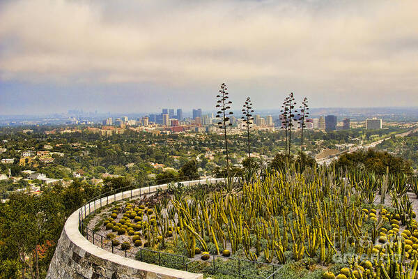 Getty Art Print featuring the photograph Getty Museum V by Chuck Kuhn