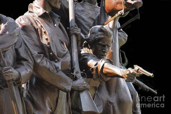 Civil War Art Print featuring the photograph Gettysburg Monument by Cindy Manero