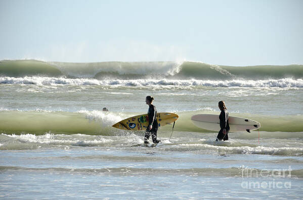 Surf Art Print featuring the photograph Good Surf by Yurix Sardinelly