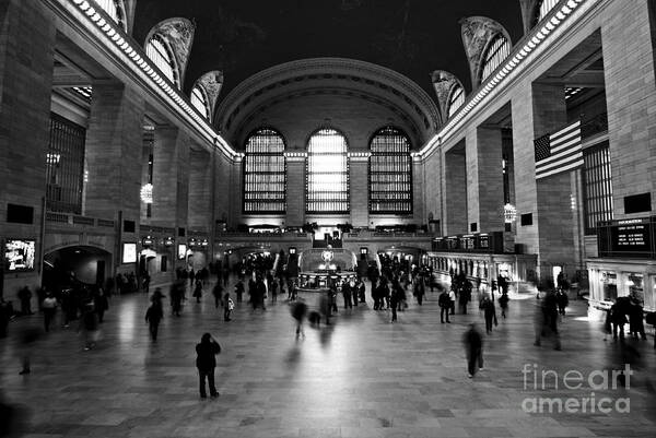 New York City Art Print featuring the photograph Grand Central Terminal by Michael Dorn