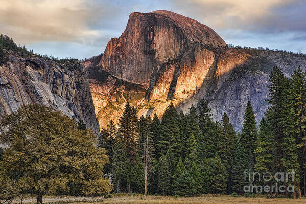 Yosemite Art Print featuring the photograph Half Dome Upgraded I by Chuck Kuhn