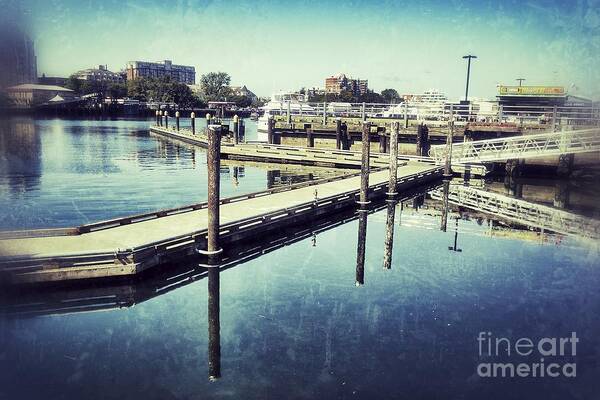 British Columbia Art Print featuring the photograph Harbor Time by Traci Cottingham