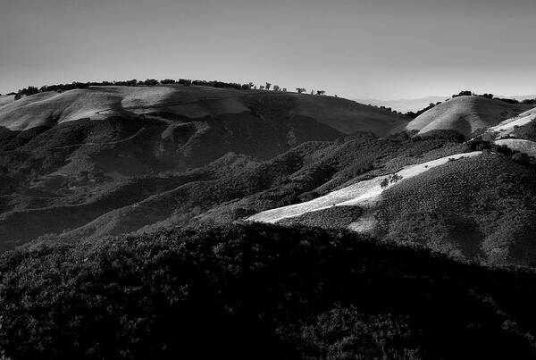 California Art Print featuring the photograph Hills Of Light And Darkness II by Steven Ainsworth