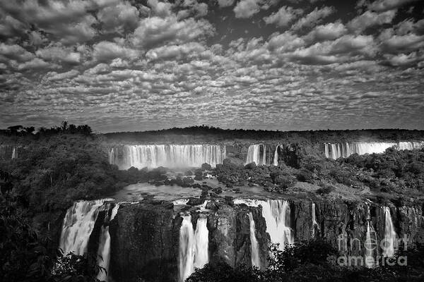 Water Photography Art Print featuring the photograph Iguacu Falls by Keith Kapple