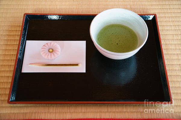 Asia Art Print featuring the photograph Japanese Tea Ceremony by Ei Katsumata