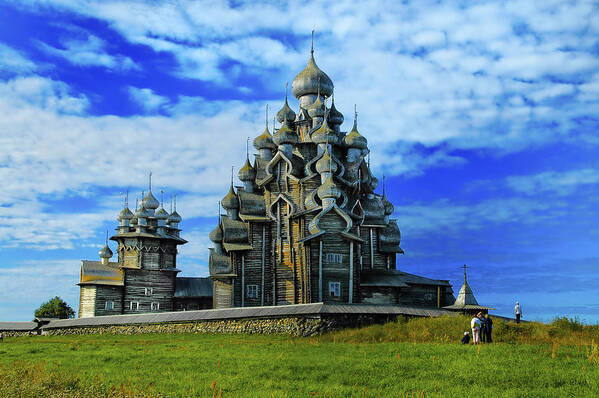 Dom On Kishi Island Russia Art Print featuring the photograph Kishi Dome by Rick Bragan