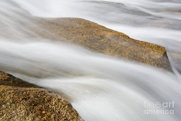 Ammonoosuc River Art Print featuring the photograph Lower Ammonoosuc Falls - Carroll New Hampshire #1 by Erin Paul Donovan