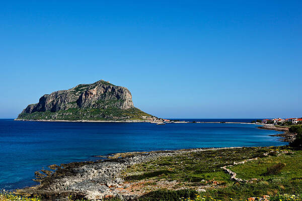 Ancient Art Print featuring the photograph Monemvasia by Constantinos Iliopoulos