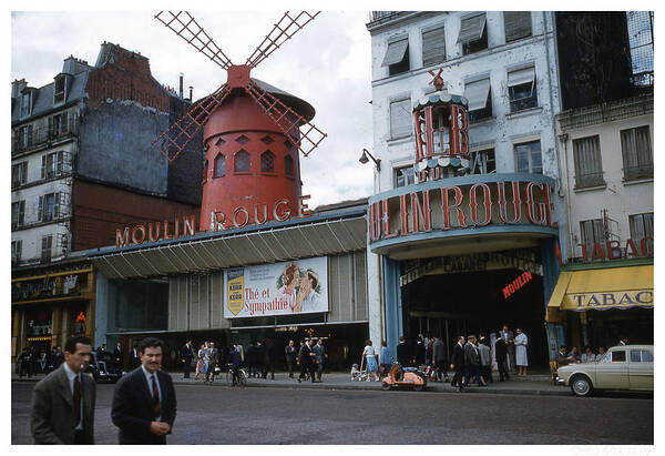  Art Print featuring the photograph Moulin Rouge by Theo Bethel