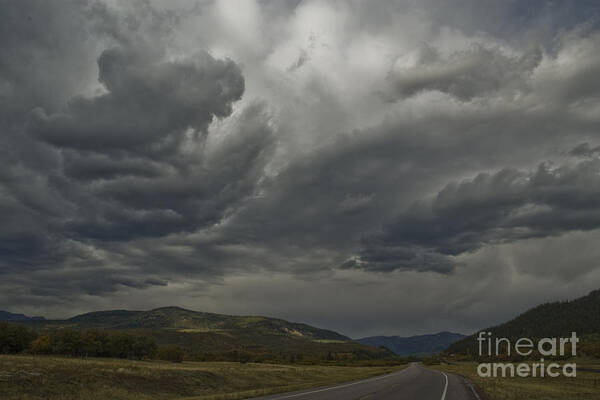 Colorado Art Print featuring the photograph Mountain Storm by Tim Mulina
