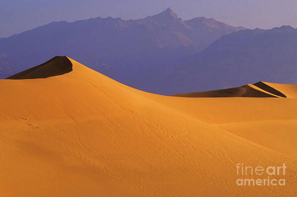 Death Valley Art Print featuring the photograph Mountains Of Sand by Bob Christopher