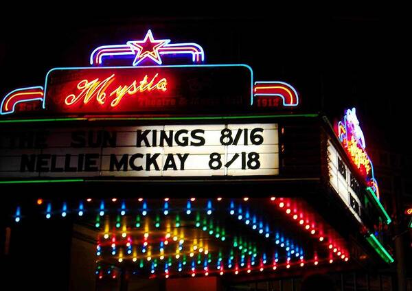 Mystic Theater Art Print featuring the photograph Mystic Theater Petaluma by Kelly Manning