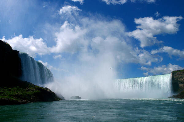 Niagara Art Print featuring the photograph Niagara Waterfalls New York by Paul Ge