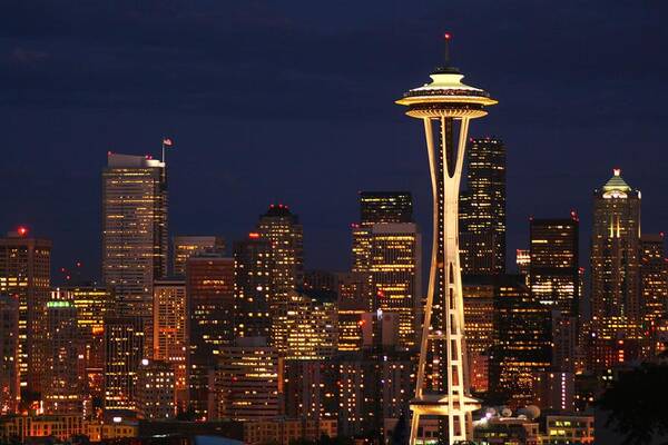 Seattle Art Print featuring the photograph Nile's View by Phil Cappiali Jr