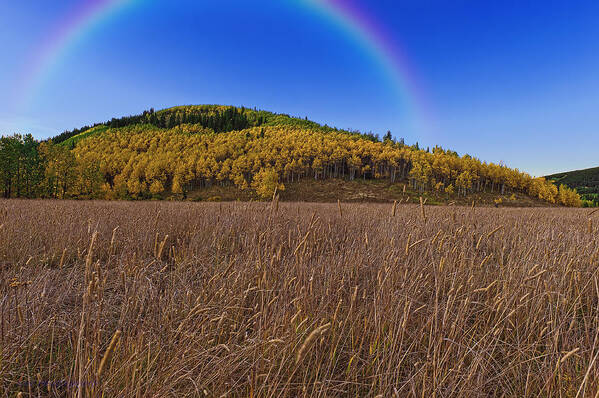 Foothills Art Print featuring the photograph Pot Of Gold by Edward Kovalsky