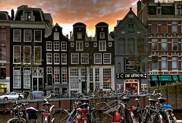 Holland Amsterdam Art Print featuring the photograph Prinsengracht 458. Amsterdam by Juan Carlos Ferro Duque