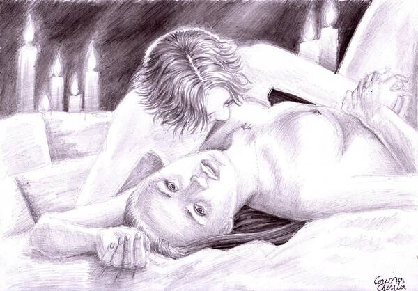 Passion painting erotic art