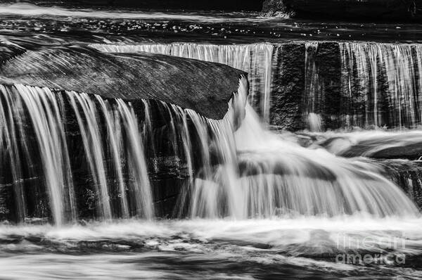 Water Art Print featuring the photograph Reedy River Falls by David Waldrop