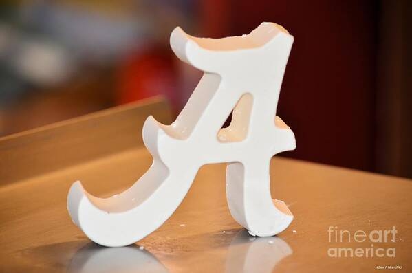 Roll Tide Art Print featuring the photograph Roll Tide by Maria Urso