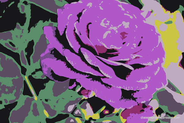 Rose Art Print featuring the photograph Secondary Colors by Diane montana Jansson