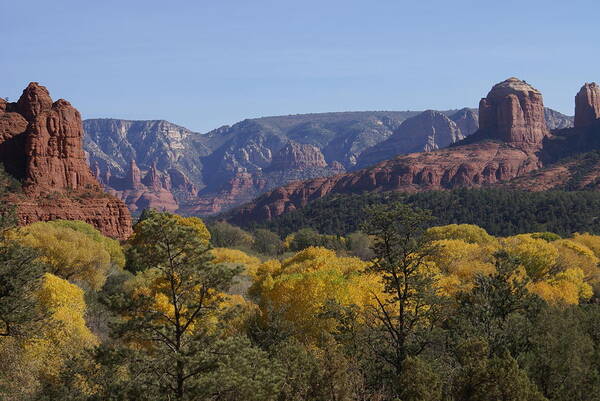 Sedona Art Print featuring the photograph Sedona Country by Jerry Cahill