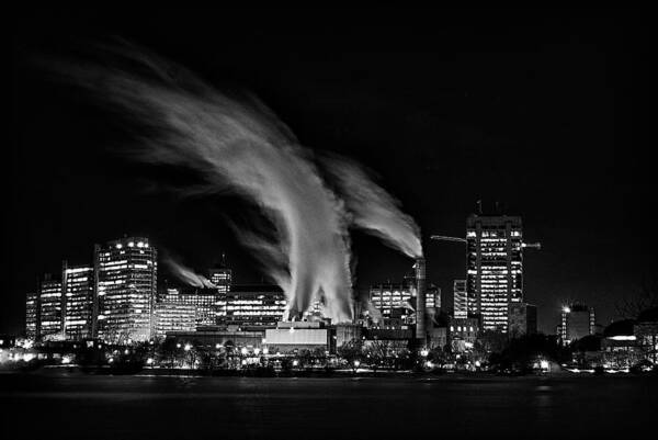 City Art Print featuring the photograph Smokin by Prince Andre Faubert
