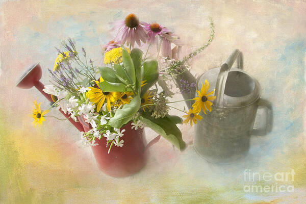 Flowers Art Print featuring the photograph Soul Mates by Marilyn Cornwell