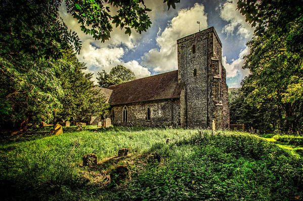 Church Art Print featuring the photograph St Andrews Church by Chris Lord