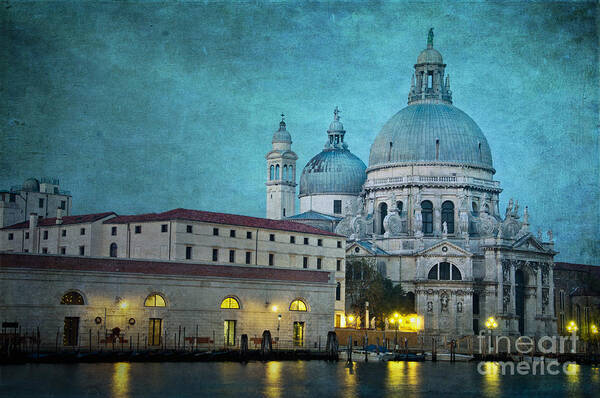 Venice Art Print featuring the photograph St Maria della Salute from St Mark's by Marion Galt