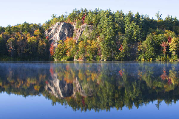 Cliff Art Print featuring the photograph Stonehouse Pond by Larry Landolfi