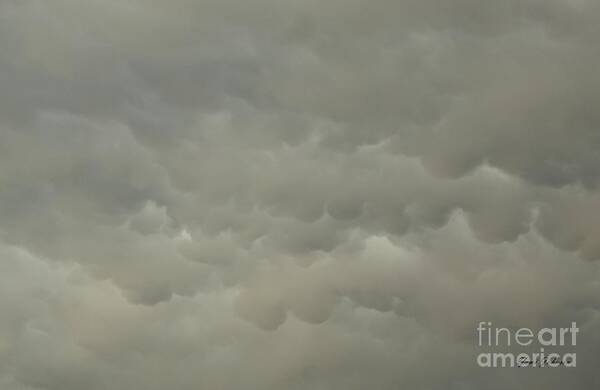 Clouds Art Print featuring the photograph Storm clouds by Yumi Johnson