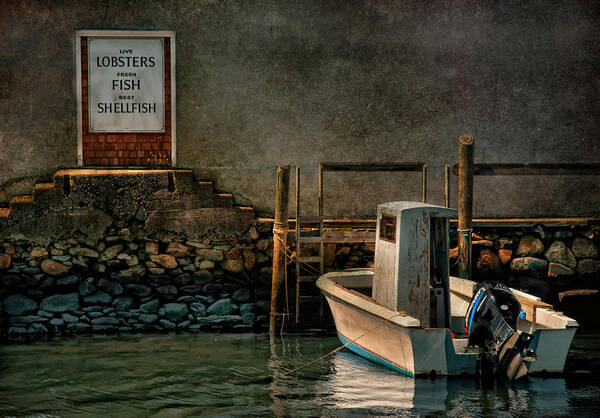 Seafood Art Print featuring the photograph The Little Boat That Could by Robin-Lee Vieira