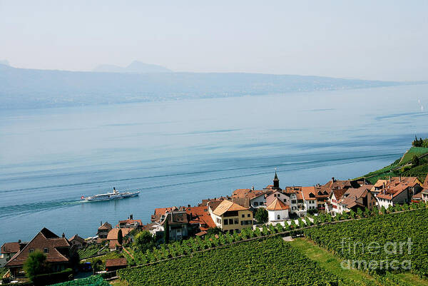 Photograph Art Print featuring the photograph Tranquil Lake Geneva by Ivy Ho