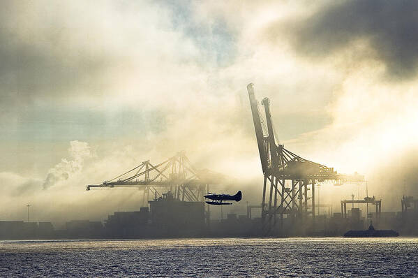 British Columbia Art Print featuring the photograph Vancouver Harbour by Leslie Philipp