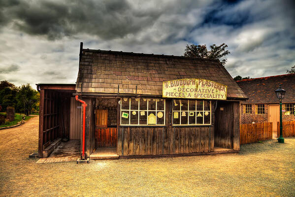 Victorian Shop Art Print featuring the photograph Victorian Shop by Adrian Evans