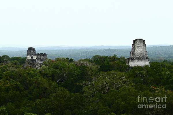 Guatemala Art Print featuring the photograph View From the Top of the World by Kathy McClure