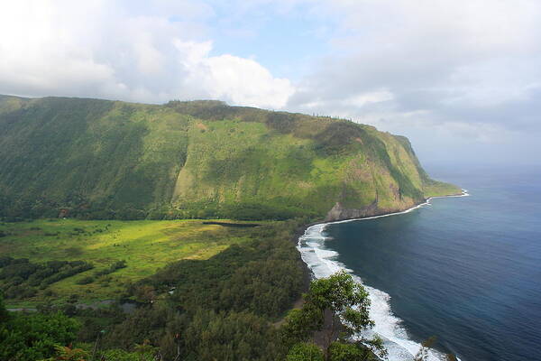 Waipio Valley Art Print featuring the photograph Waipio Valley by Scott Rackers