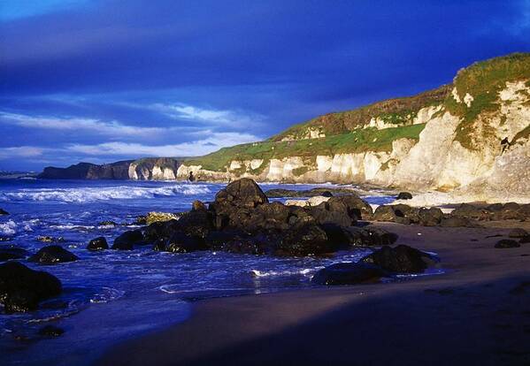 Attraction Art Print featuring the photograph White Rocks Strand, County Antrim by Gareth McCormack