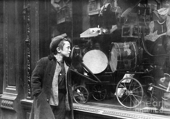 20th Century Art Print featuring the photograph WINDOW DISPLAY, c1910 by Granger