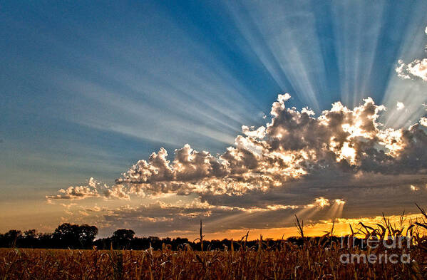 Clouds Art Print featuring the photograph Wow Moment by Brian Duram