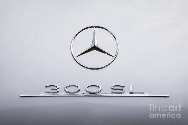 Mercedes Benz Art Print featuring the photograph 300 Sl by Dennis Hedberg